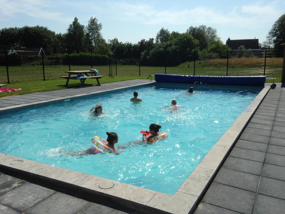 Luxus Familienvilla Mit Jacuzzi & Sauna Tzummarum Exterior photo